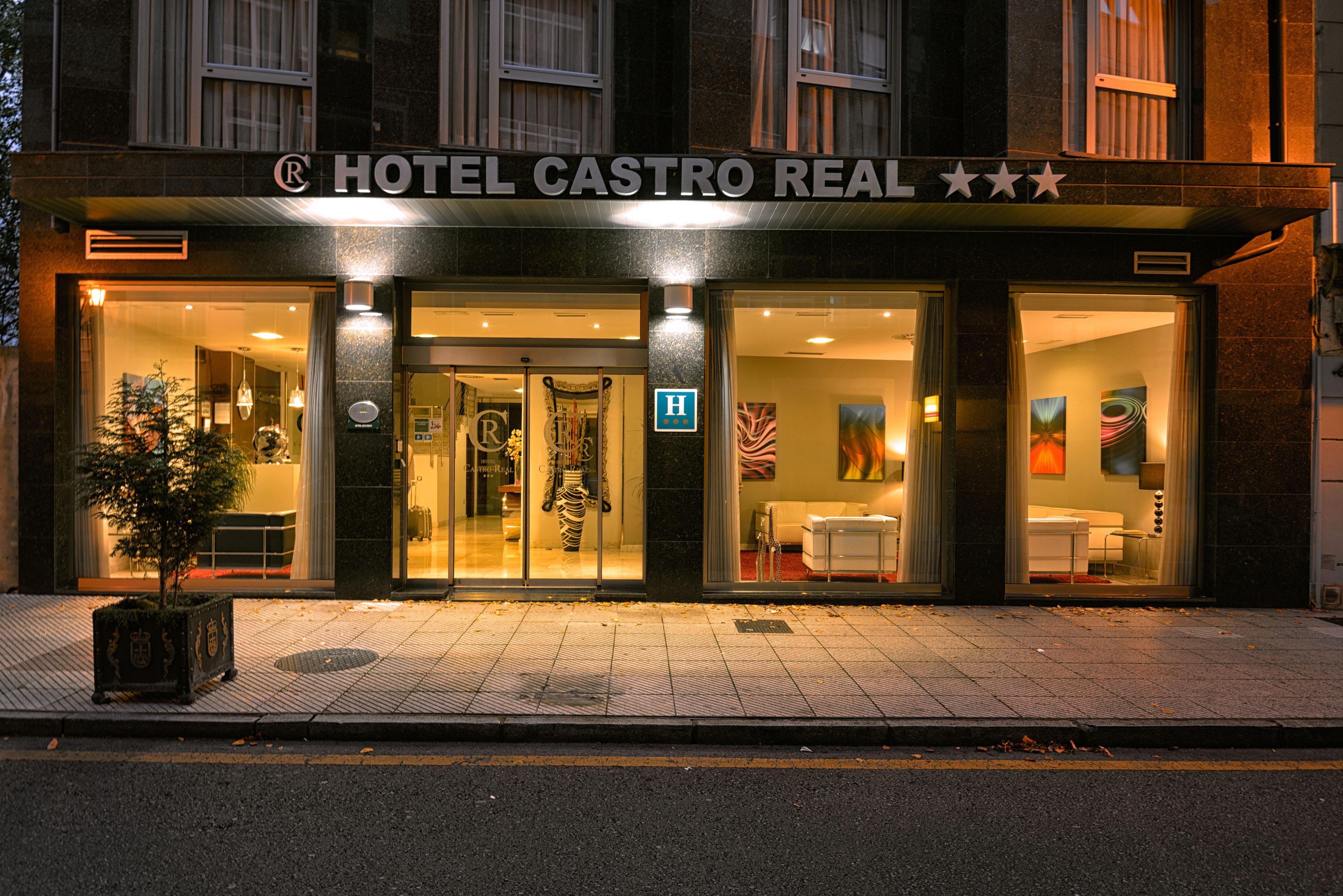 Hotel Castro Real Овьедо Экстерьер фото